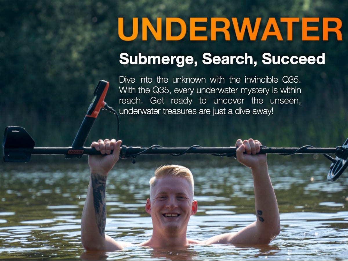 Onderwater — dompel onder, zoek, slaag