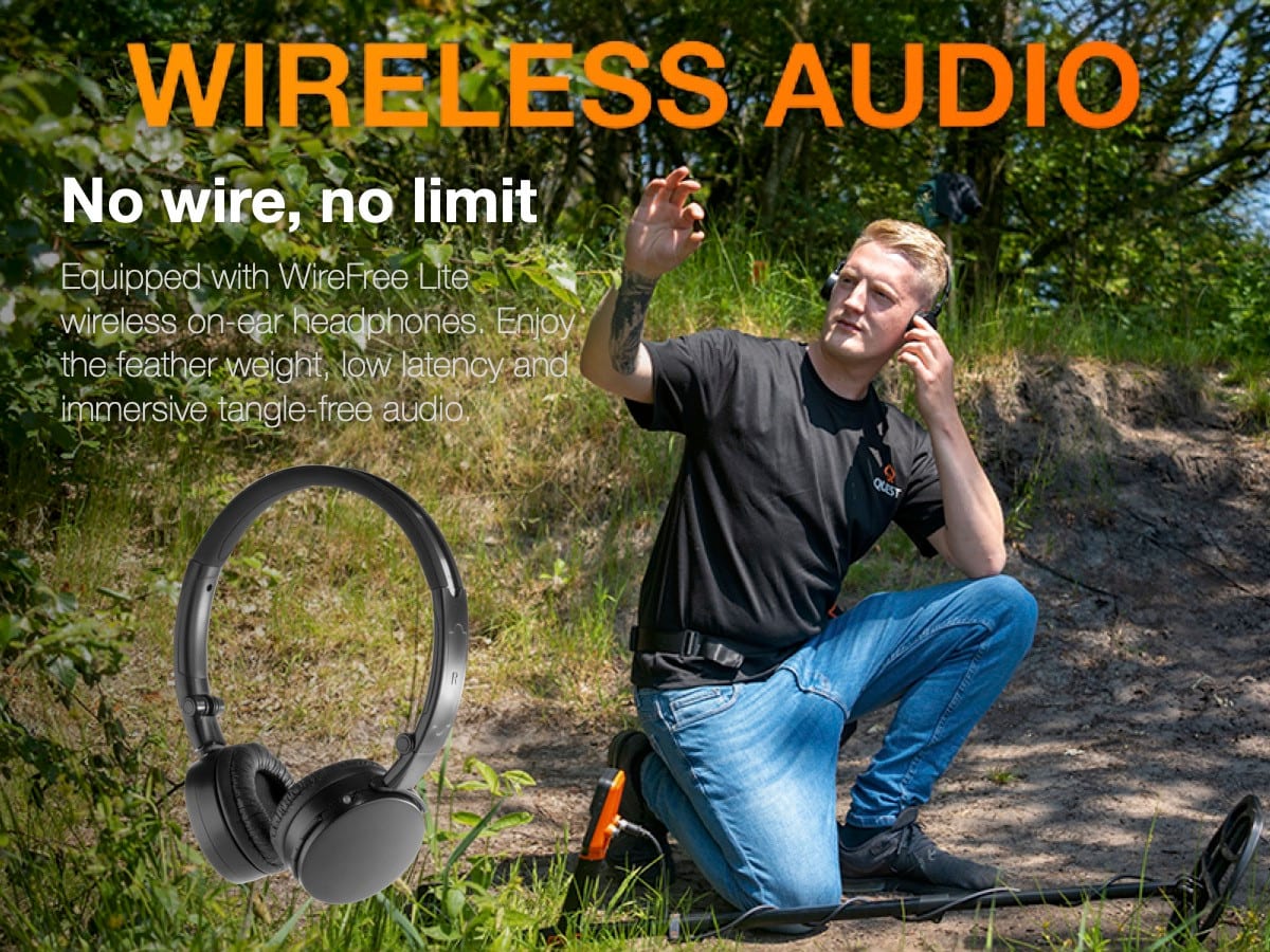 Draadloze audio — geen draad, geen grenzen, met WireFree Lite-koptelefoon