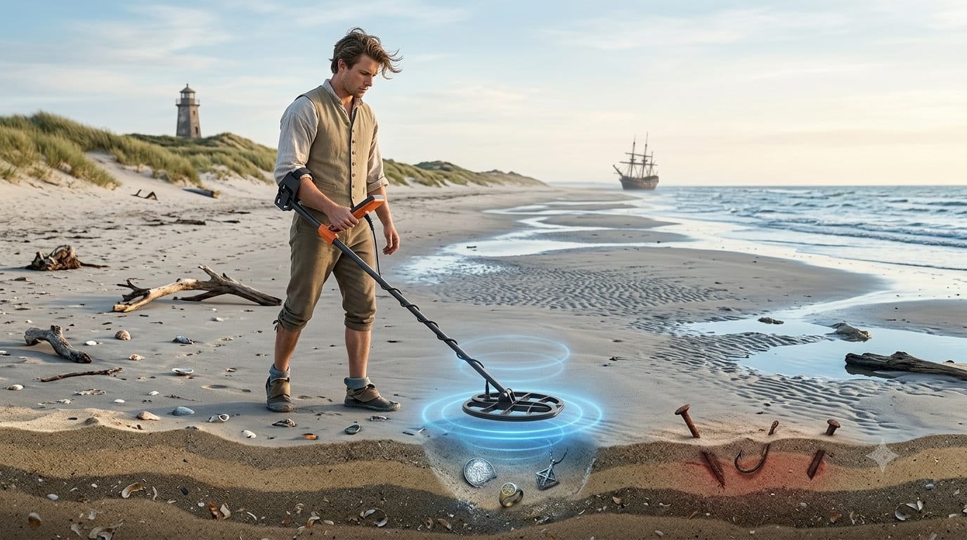 Detección en la playa con la Serie S de QUEST