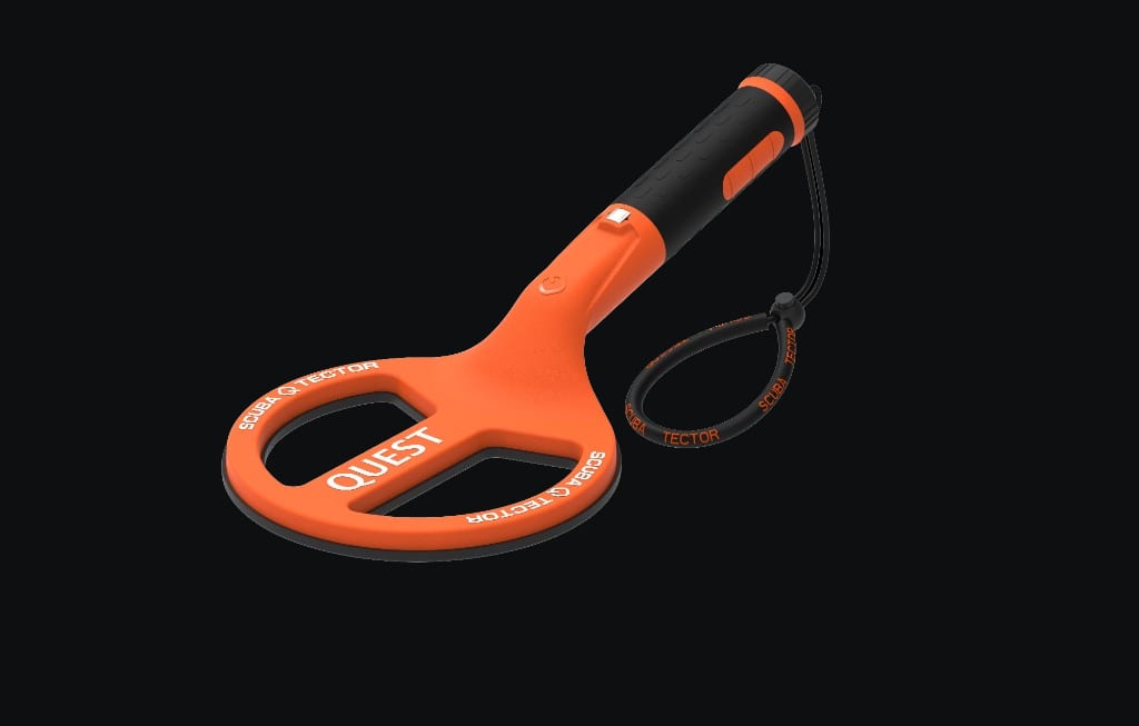 QUEST Scuba Tector II onderwaterdetector met vergrote schijf