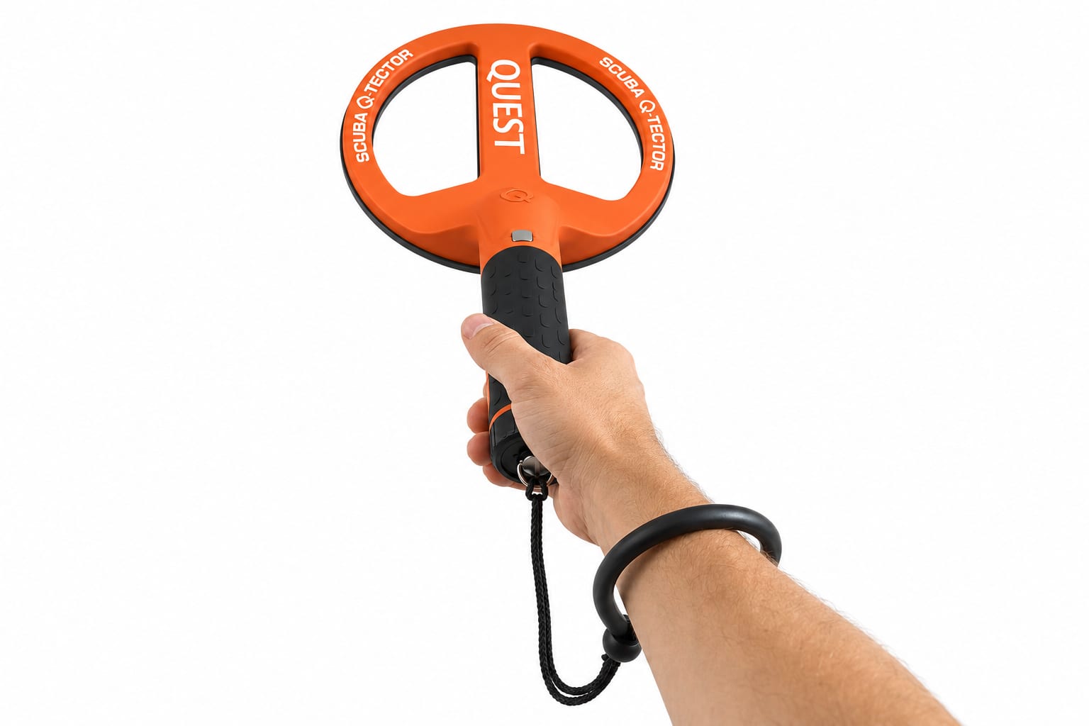 Scuba Tector II with included wrist lanyard attached